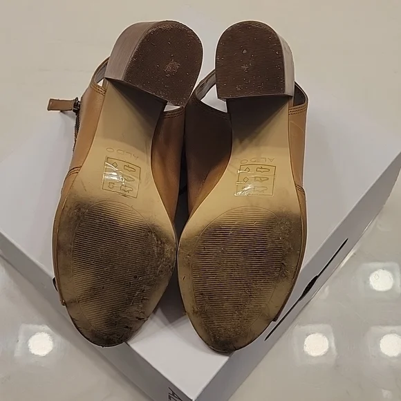 Aldo Open Toe Booties - Picture 4 of 8